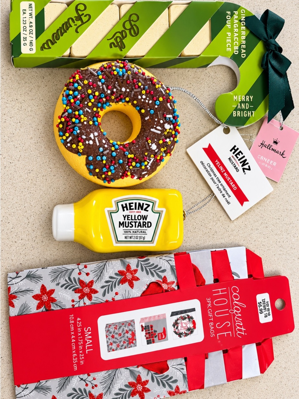 Yellow Mustard Holiday Ornament - Yellow